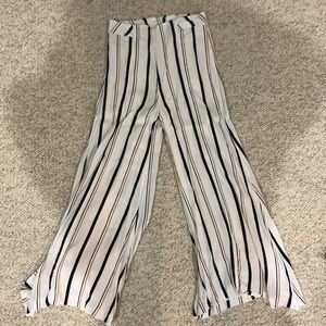 Anthropology striped pants
